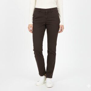 *Denver Hayes Mia Brown Mid Rise Chinos